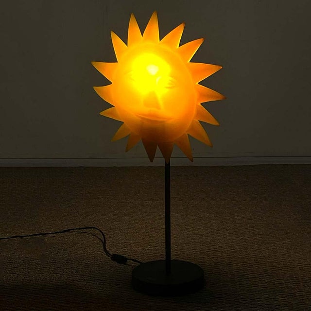 Soleil Lamp by Jean-Charles De Castelbajac for Ligne Roset, 1990s, in Good conditions. Designed 1990 to 1999 I have...
