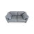 Postmodern Vintage DS 17 Two-Seater Sofa in Leather from de Sede For Sale - Image 3 of 11