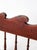 Antique 19th Century Wooden Spindle Back Bench With Scalloped Crest Rail For Sale - Image 14 of 18