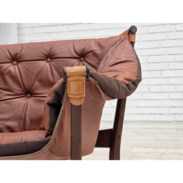 Norwegian Trega Lounge Chair by Tormod Alnaes, 1970s For Sale - Image 18 of 18