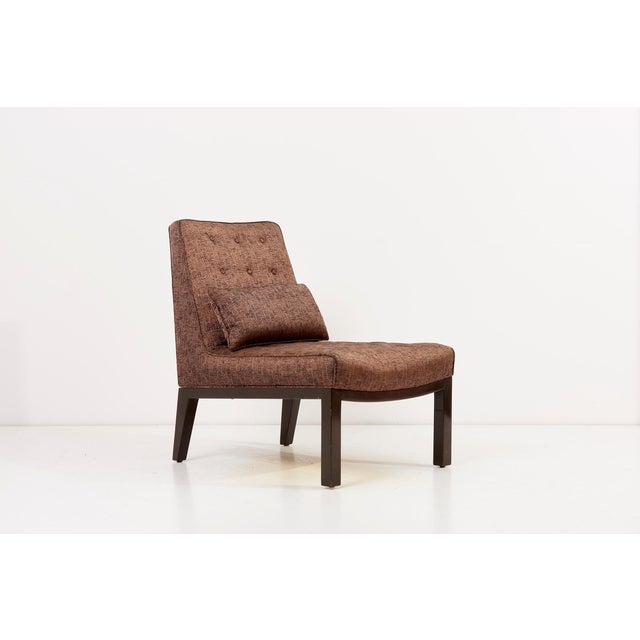 Set of Lounge Chair with Ottoman by Edward Wormley for Dunbar, USA, 1960s For Sale - Image 12 of 18