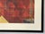 C1979 Original Steven Sorman (American 1948-Present) Mixed Media Framed Collage 'Untitled Red' For Sale - Image 4 of 18