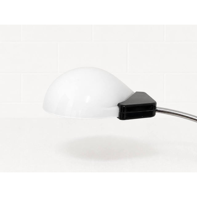 Black Dogale Table Lamp by Bruno Gecchelin for Oluce, Italy, 1977 For Sale - Image 8 of 13