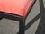 Vintage Modern Coral Velvet Long Bed Side Bench For Sale - Image 10 of 12