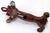 Vintage Porcelain Decorated on Cast Iron Dachshund Boot Scraper & Doorstop For Sale - Image 10 of 13