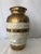 Metal Vintage Handcrafted Brass and Mother of Pearl Inlay Urn For Sale - Image 7 of 7