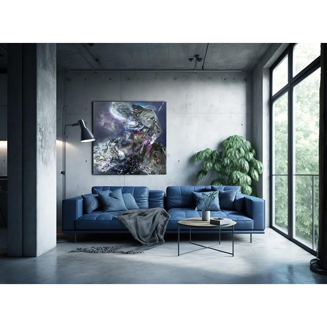 Ovidiu Kloska, Chimera Rider After a Night Battle, 1977, Canvas For Sale - Image 10 of 14