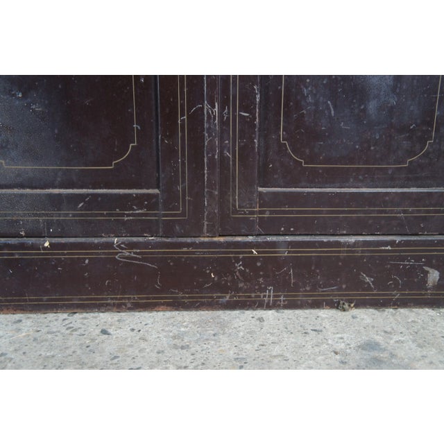 Antique NCR National Cash Register Industrial Iron Steel Safe Cabinets For Sale - Image 14 of 18