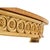 Petite English Neoclassical Giltwood Demi-Lune Console For Sale - Image 4 of 7