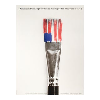 1994 Original American Poster, American Painting (The 100 Best Posters Collection) For Sale