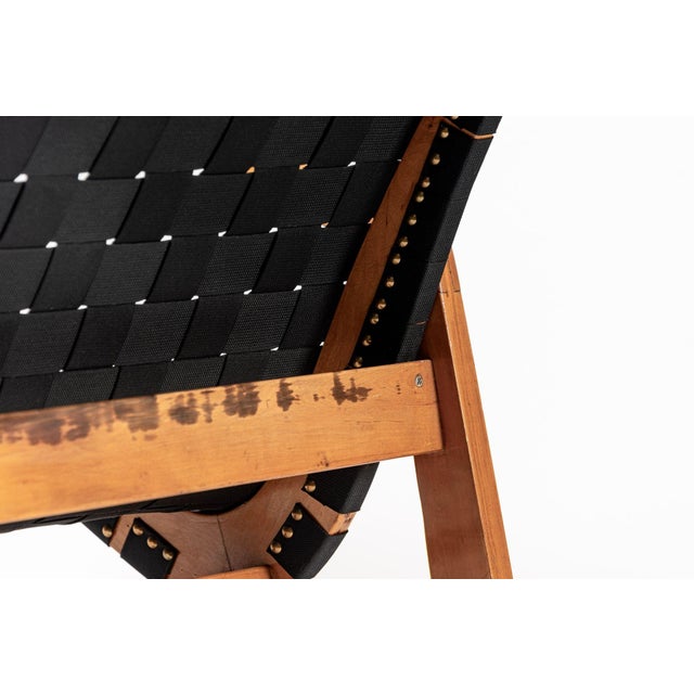 Rare Wooden Early Mid Century Rocking Chair by Ralph Rapson, 1940s For Sale - Image 15 of 16