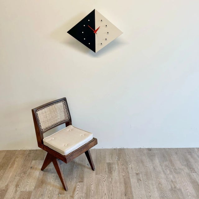 Mid-Century Modern Kite Wall Clock by George Nelson, Howard Miller, Vitra Label For Sale - Image 9 of 13