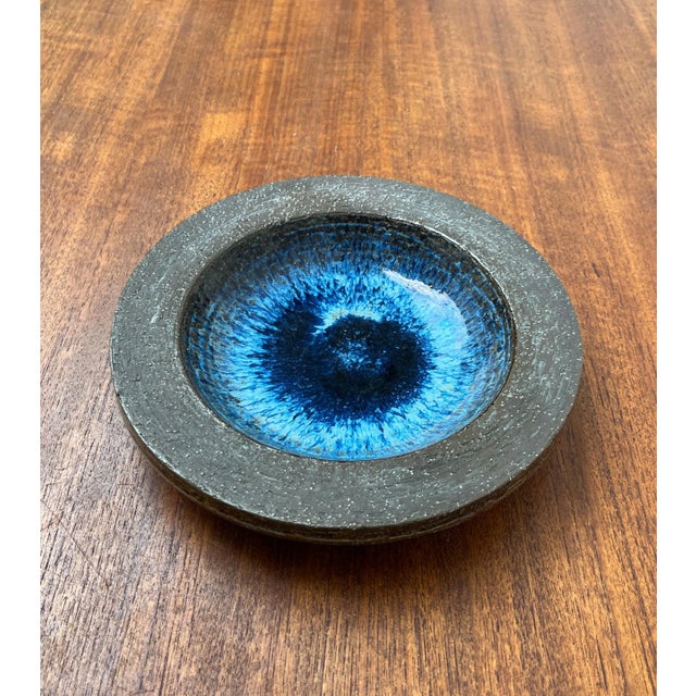 Mid-Century Modern Mid-Century Danish Studio Pottery Bowl from Michael Andersen, Bornholm, 1960s For Sale - Image 3 of 10