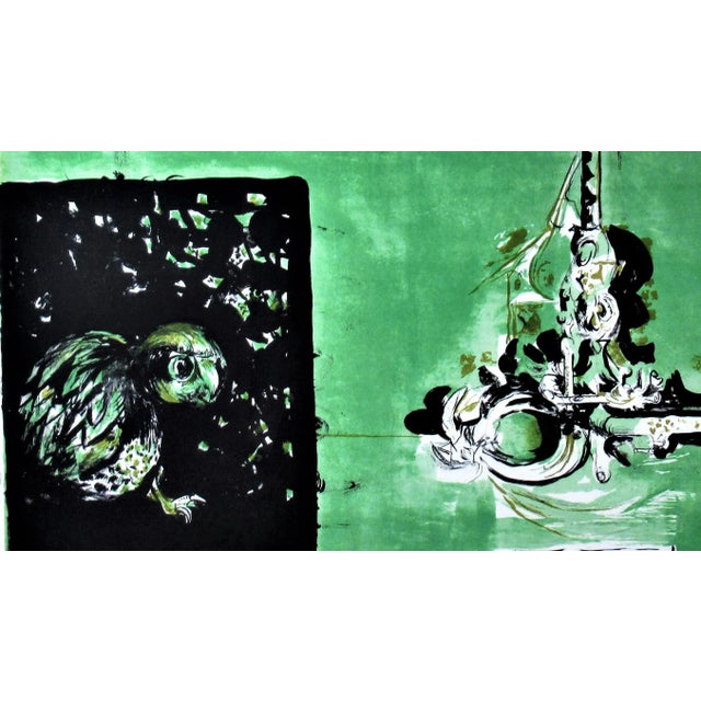 Surrealism Graham Sutherland, Hanging Form, Owl and Bats, 1957 For Sale - Image 3 of 8