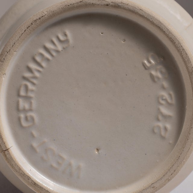 Mid 20th Century Germany White Ceramic Jar For Sale - Image 13 of 15