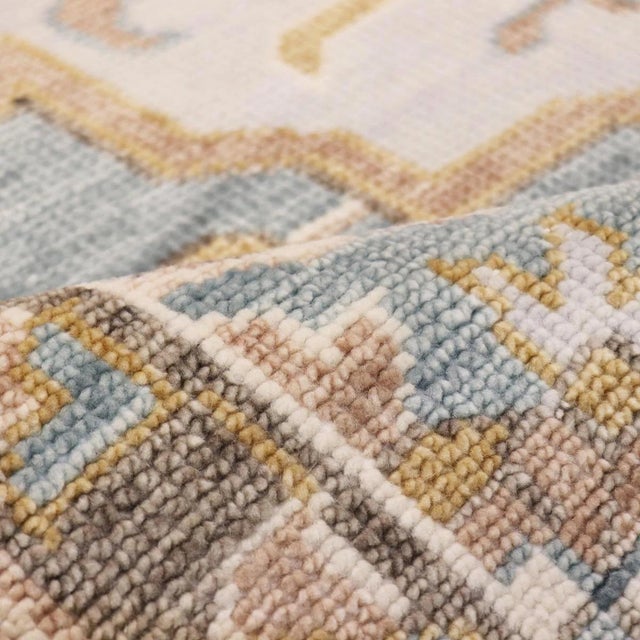 Traditional Pasargad Home Serapi L. Blue Wool Area Rug-12' 2'' X 15' 3'' For Sale - Image 3 of 5