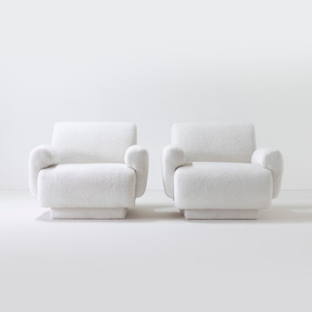 1970s Armchairs attributed to Eberhardt Geißler for VEB Deutsche Werkstätten Hellerau, 1970s, Set of 2 For Sale - Image 5 of 12