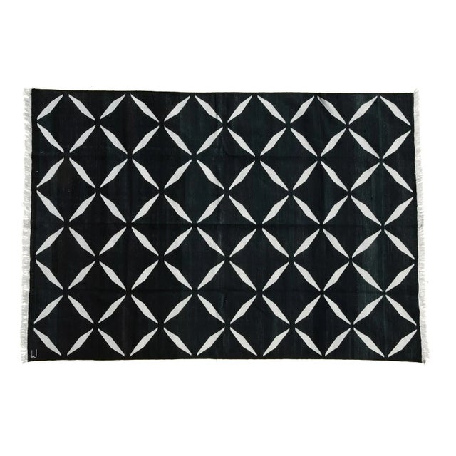 Not Yet Made - Made To Order Anneli Rug, 13x18, Black For Sale - Image 5 of 5