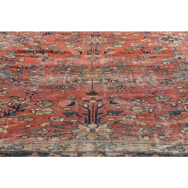 Late 19th Century Persian Mahal Rug - 09'10 X 12'08 For Sale In Dallas - Image 6 of 11