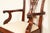 Baker Furniture Style Chippendale Carved Mahogany Dining Chairs, Set of Eight For Sale - Image 11 of 16