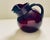 1940s Anchor Hocking “Royal Ruby” Pitcher & Juice Glasses - 7 Pieces For Sale - Image 11 of 12