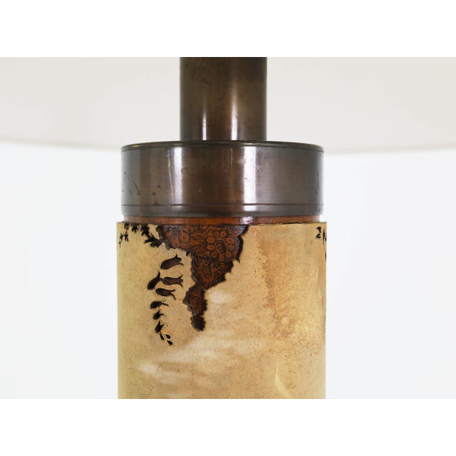 Baroque Large Italian Art Deco Luminator Style Floor Lamp, 1940s For Sale - Image 3 of 11