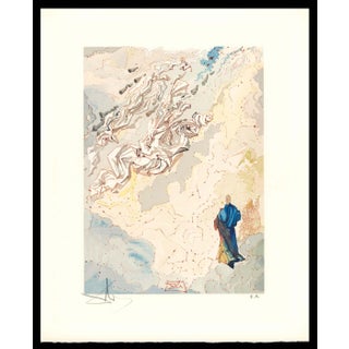Salvador Dalí Divine Comedy Canto 20, "The Heaven of Jupiter" 1963 Engraving For Sale