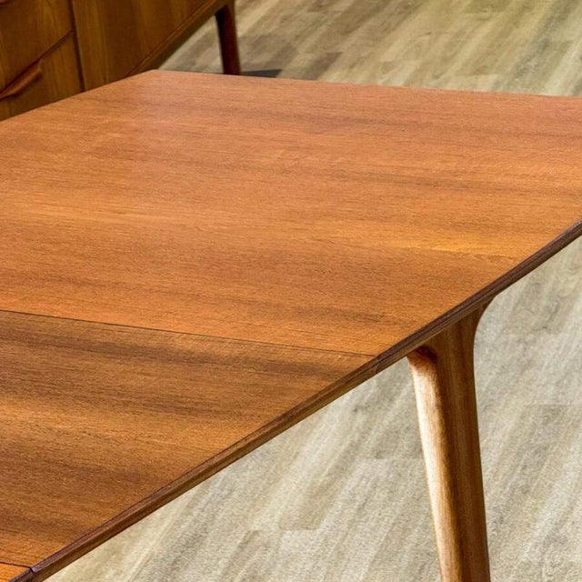 Small Extending Dining Table by Tom Robertson for Mcintosh, 1960s For Sale - Image 11 of 17
