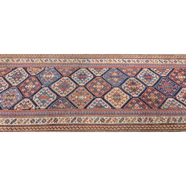 Antique Shirvan Rug 3'4'' x 9'6'' For Sale In New York - Image 6 of 12