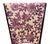 Vintage Set of Six Italian Mid-Century Dining Chairs With Floral Pattern Upholstery For Sale In Los Angeles - Image 6 of 9