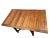 1900 - 1909 Antique Expanding Pub Kitchen Table Barley Twist Legs Quarter Sawn Tiger Oak For Sale - Image 5 of 14