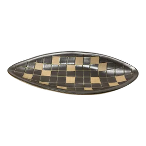 Vintage Mid-Century Modern Art Pottery Tray Designed by Jane & Gordon Martz for Marshall Studios, Inc. - Circa Late 1950