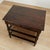 Pair of Antique British Colonial Rosewood Three Tiered Stands For Sale - Image 13 of 18
