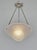 Ranc frères A nice French art deco pendant light by Charles Ranc made around 1930-1935. The mount in nickel plated solid...
