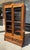 Mid-Century Modern 1920’s Art Deco Mahogany & Burled Walnut Bookcase For Sale - Image 3 of 11