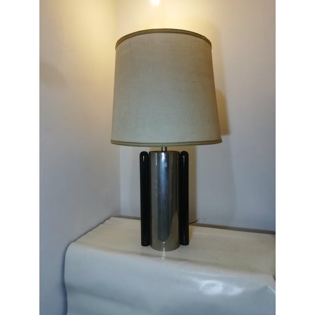 Mid-Century Modern Programma D Series Table Lamp by Superstudio for Argenterie Ricci, Italy, 1970s For Sale - Image 3 of 13