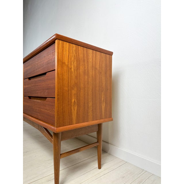 Wood Large Vintage Teak Sideboard from Fredericia, 1960s For Sale - Image 7 of 15