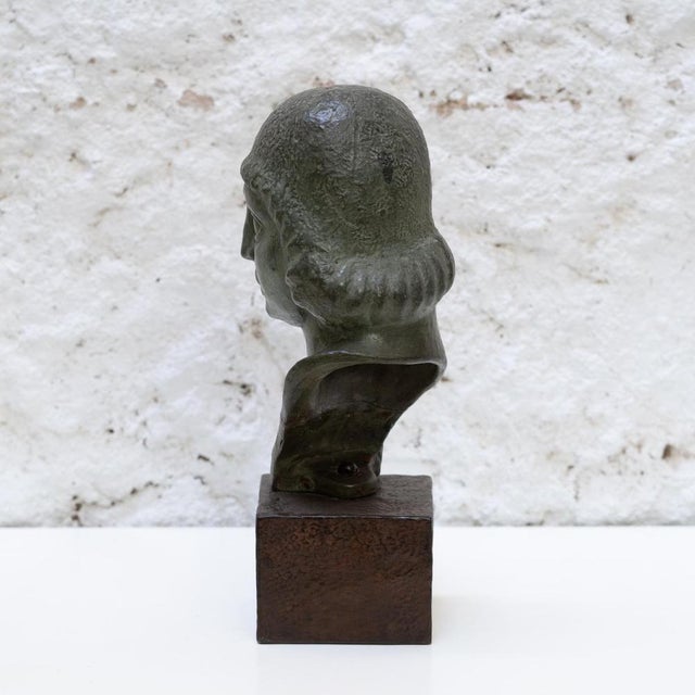 Ceramic Art Deco Fidel Girona Sculpture, 1930 For Sale - Image 7 of 14