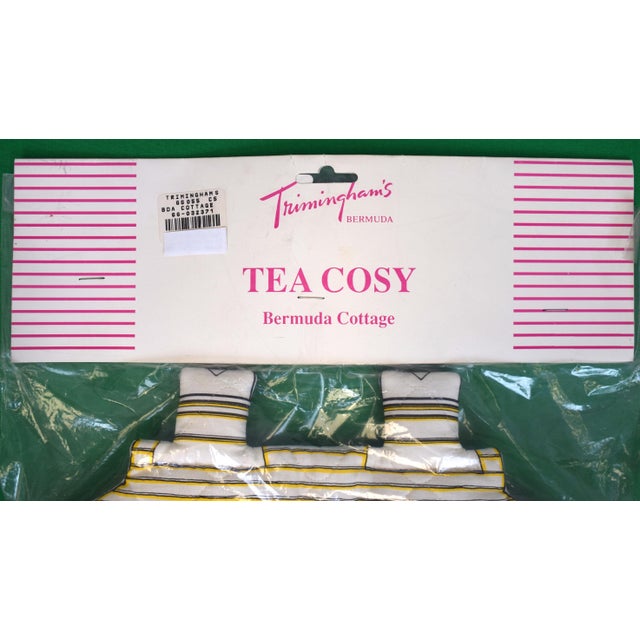 Late 20th Century Trimingham’s Bermuda Tea Cosy W/ Bermuda Pink Cottage (Nwt) For Sale - Image 5 of 5