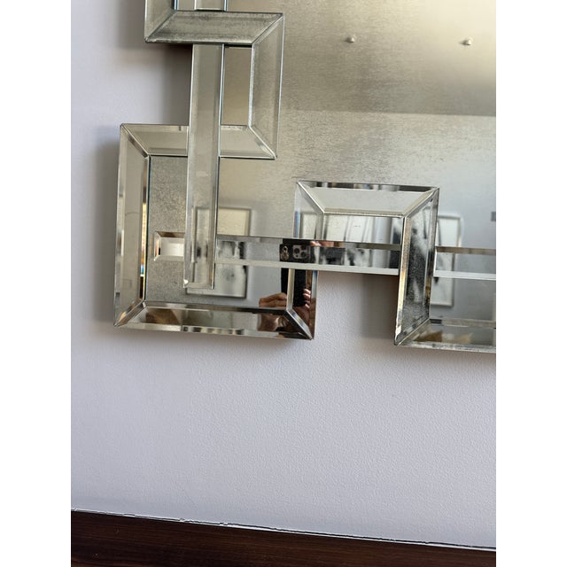 Traditional Contemporary Maze Mirror For Sale - Image 3 of 5