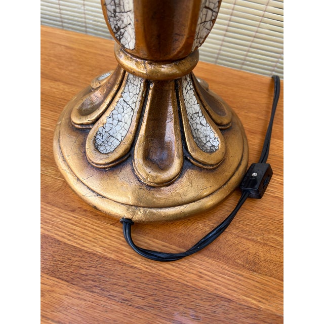 A Pair of Hollywood Regency Neoclassical Revival Style Trophy Table Lamps. Circa 1960s For Sale - Image 16 of 18