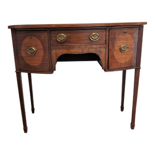 English Inlaid Mahogany Hepplewhite Sideboard, Circa 1880 For Sale