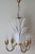 Hollywood Regency Leaf Chandelier in White and Gold from Hans Kögel, 1960s For Sale - Image 10 of 18