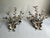 Metal Large Italian Oak Branch Wall Lights, 1950s, Set of 2 For Sale - Image 7 of 9