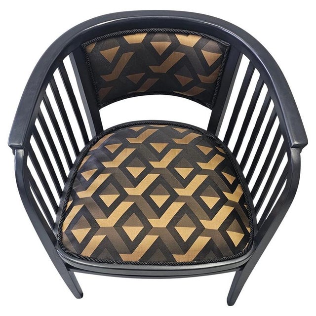 Vienna Secession Model 6528 Armchair attributed to Marcel Kammerer for Thonet, 1910s For Sale - Image 12 of 12