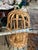 Small Wicker Bird Cage Style Decorative Piece For Sale - Image 4 of 6
