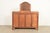 French Art Deco Carved Walnut Marble Top Sideboard or Bar Cabinet, Circa 1930s For Sale - Image 12 of 13