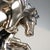 Composition of Horses in Silver Foil attributed to Ottaviani Manufacture For Sale - Image 4 of 7