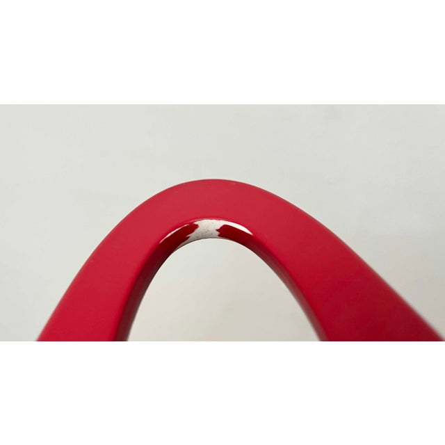 Mid-Century Modern German Space Age Green, Red, Yellow, White Coat Hangers by Jürgen Lange for Schönbuch, 1960s, Set of 4 For Sale - Image 18 of 18