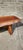2000 - 2009 Handcrafted Live Edge Cherry Bench With Leaf Motif Inlays by Pj Spring For Sale - Image 5 of 9